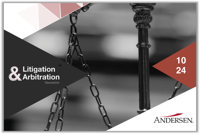 Litigation and Arbitration Newsletter: Mediation: Legal Framework and Business Benefits