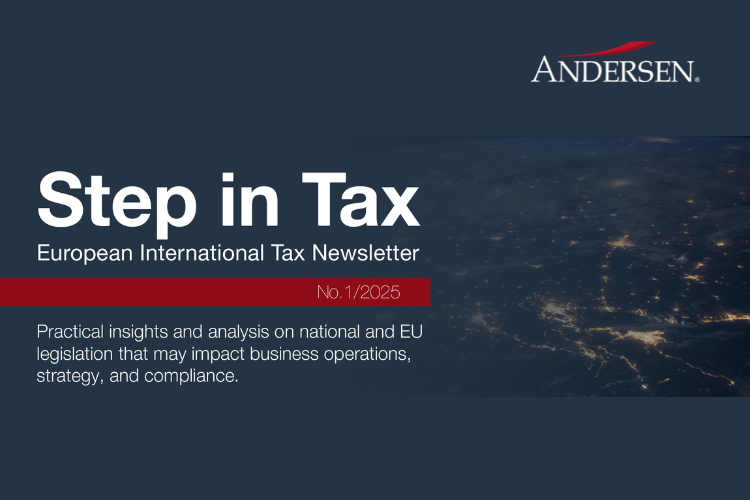 European Newsletter – Step in Tax